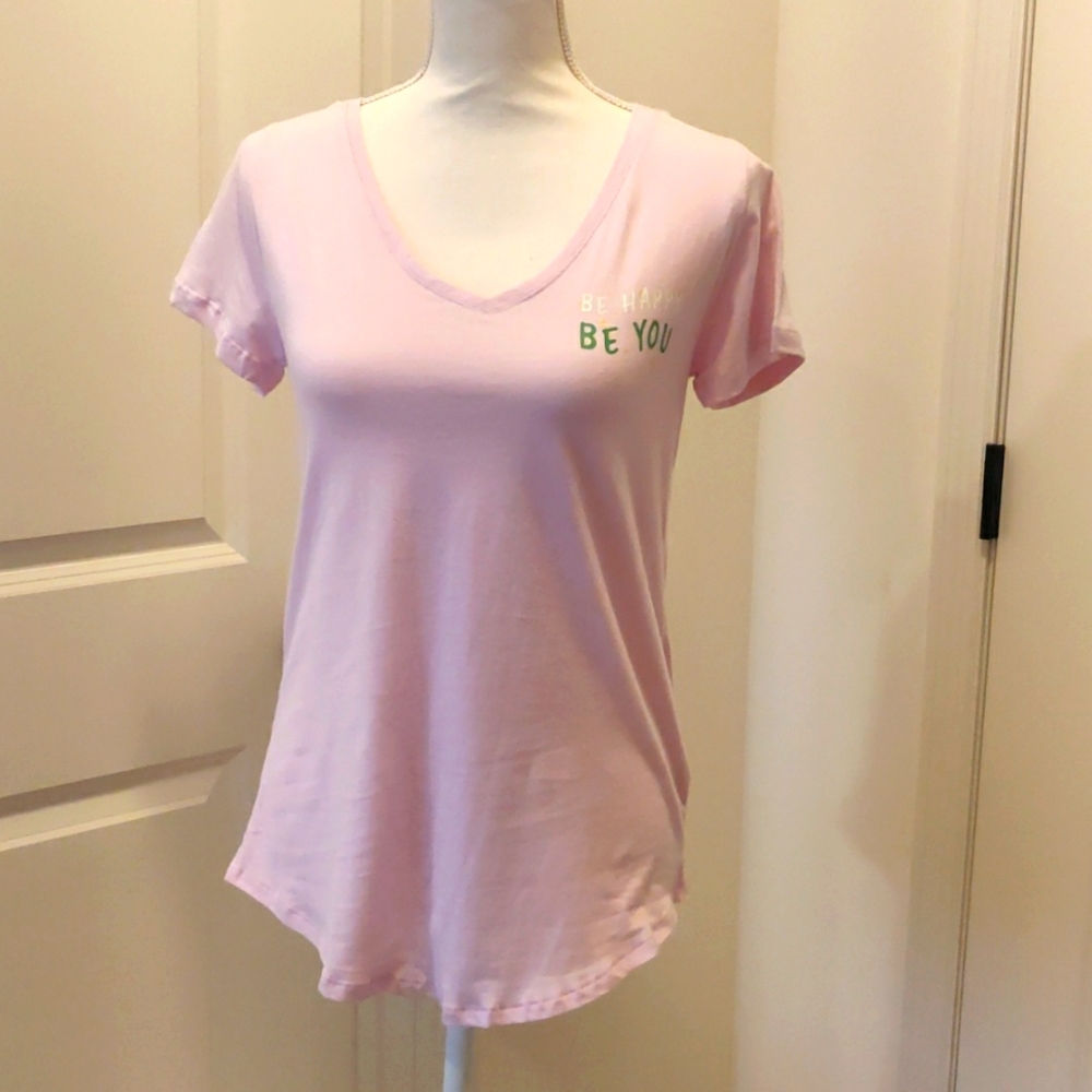 New! Joe Fresh V neck short sleeve T-shirt sz xs